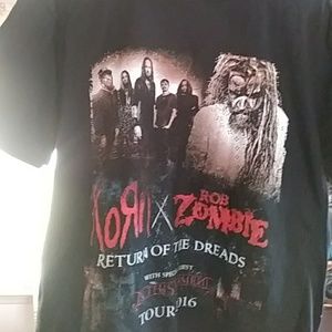 Rob Zombie Rock n roll t shirt